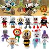 25cm Adventure Game Cuphead Plush Toys Mugman The Devil Legendary Chalice Plushie Dolls Stuffed Pillow Children Christmas Gifts