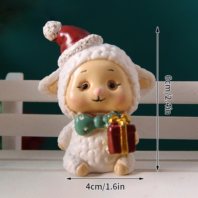 Christmas Decorations Desk Accessories Cute Santa Claus Christmas Tree Ornaments Party Photo Props Christmas Figures