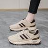 Модные повседневные кроссовки Весенние женские кеды на толстой подошве, трендовые легкие кроссовки для бега, увеличивающие рост, вулканизированная обувь