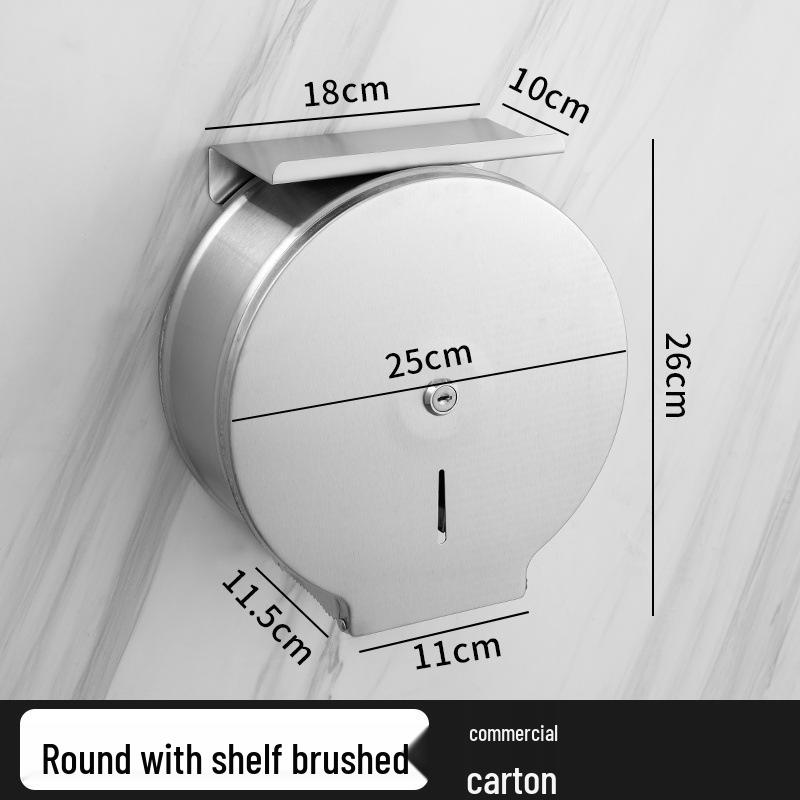 Водонепроницаемый диспенсер для туалетной бумаги и полотенец для рук из нержавеющей стали 304