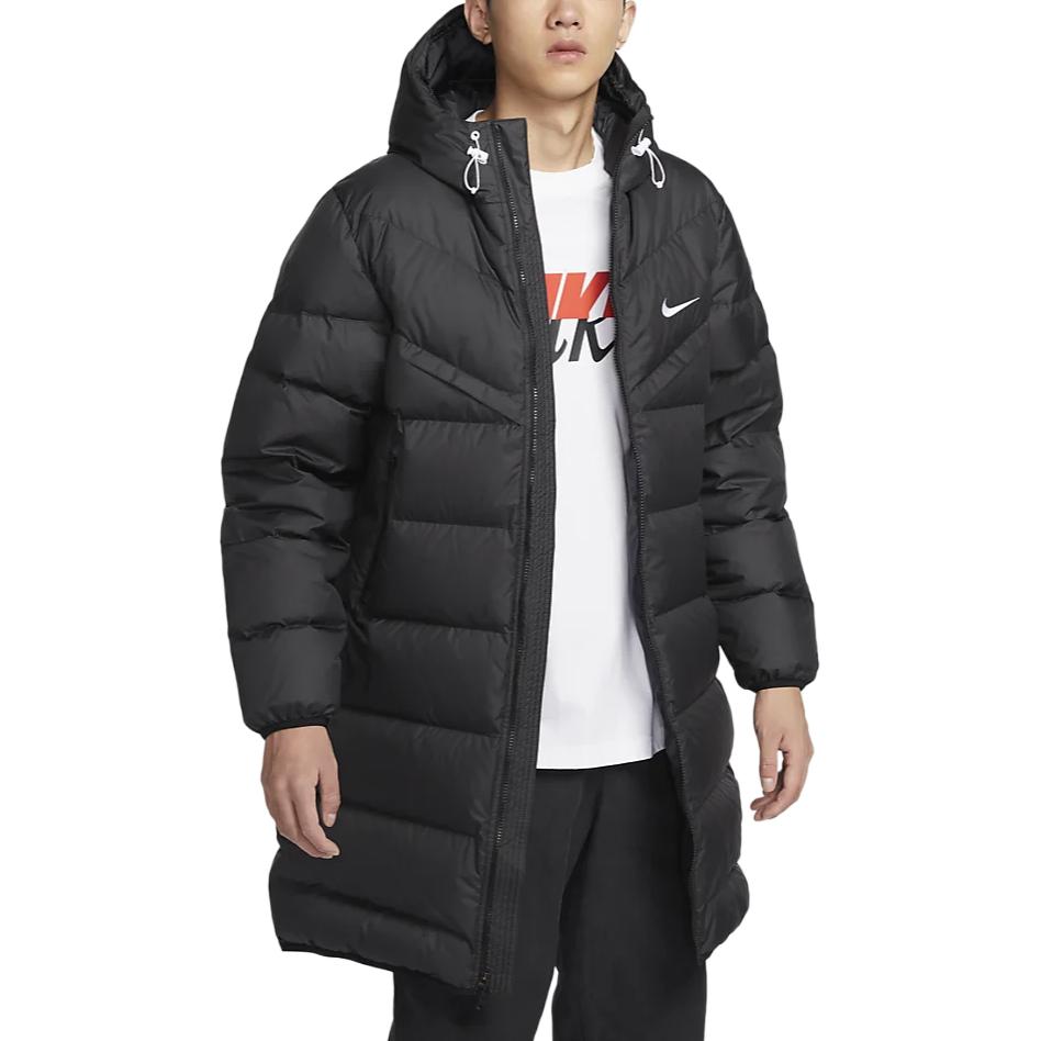 Nike Мужская пуховая куртка Storm FIT Windrunner Черная HQ4185-010