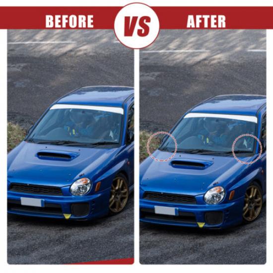 Расширитель накладки под дворники (кожуха дворников) Одинарный для Subaru Impreza