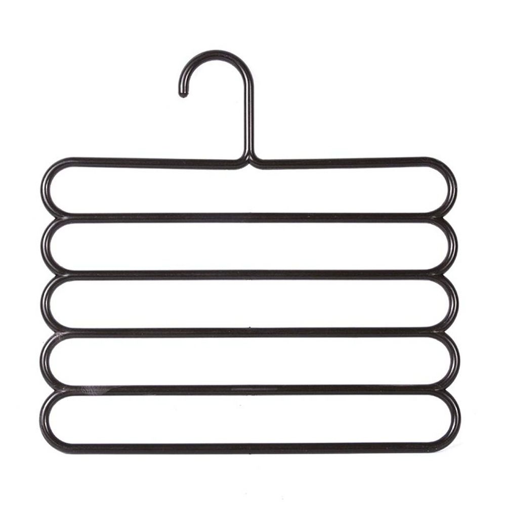 Bedroom Wardrobe Multilayer 5 Layers Storage Rack Clothes Hanger Pants Hangers Trousers Hanger
