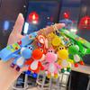 Cute Bubble Dragon Little Dinosaur Keychain Car Couple Student Backpack Pendant Ground Marketing Small Gift