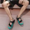 New Men's Sandals Dual Use Summer Men's Style Wear Platform Sandals Trend Beach Sandals Shoes D590