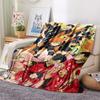 1Pc Haikyu!! Anime Print Flannel Blanket, High quality Comfortable for All Seasons, Home Decor, Warmth and Comfort, Perfect for Christmas Gifts 53