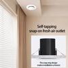 Circular Air Outlet Cover For Exhaust System 100mm Size acrylonitrile Adjustable And Flexible