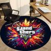 Круглый ковер GTA V Office, Под офисные стулья Спальня Гостиная Домашний декор a0908146