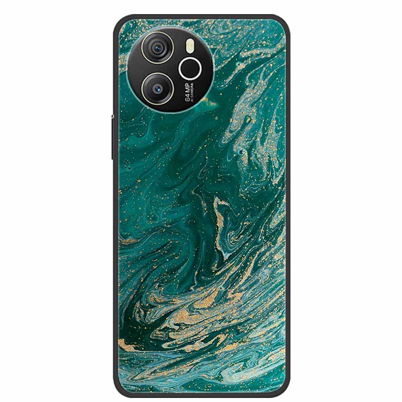 Чехол для Blackview Shark 8, мягкий силиконовый задний чехол из ТПУ для телефона Blackview Shark8, мраморная окраска, цветной бампер, новый чехол Capa