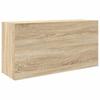 vidaXL Bad-Wandschrank Sonoma-Eiche 80x25x40 Cm Holzwerkstoff