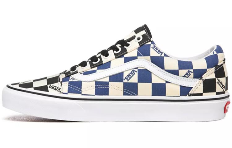 Vans Old Skool 'Большая Клетка Черно-Синий' VN0A4U3BWRT