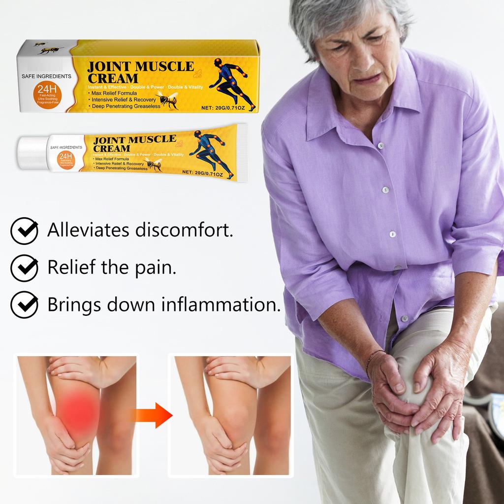 Bee Joint & Soothing Collagen Paste Relieves Joint Muscle Soreness Promotes Massage Joint Health Care Paste