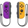 Neon Purple Joy-Con Controller Pair &; Neon Orange for Nintendo Switch
