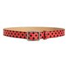 Pin Buckle Polk Dot Belt Y2K Leather Waist Belt Vintage Jeans Waistband  Dress Decoration