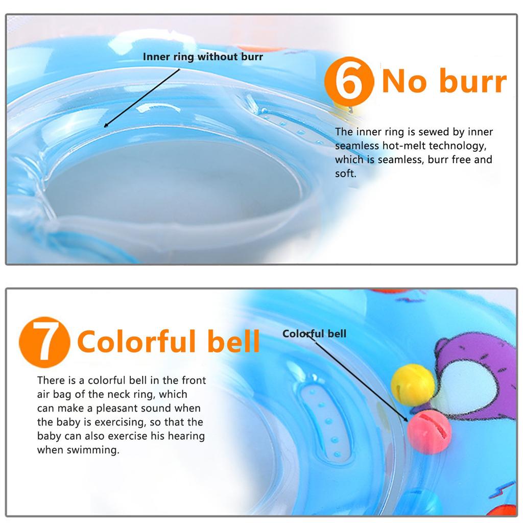 Summer Give Away Inflator Pool Floats With Baby Swimming Ring Dolphin For Baby