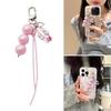 Acrylic Bead Phone Strap Handbag Decoration Unique Key Holder Unique Pin Charm for Creative DIY Enthusiasts