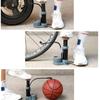 Bike Pump 120PSI High Pressure Air Pump Portable MTB Road Bike Tire Inflator with Pressure Gauge
