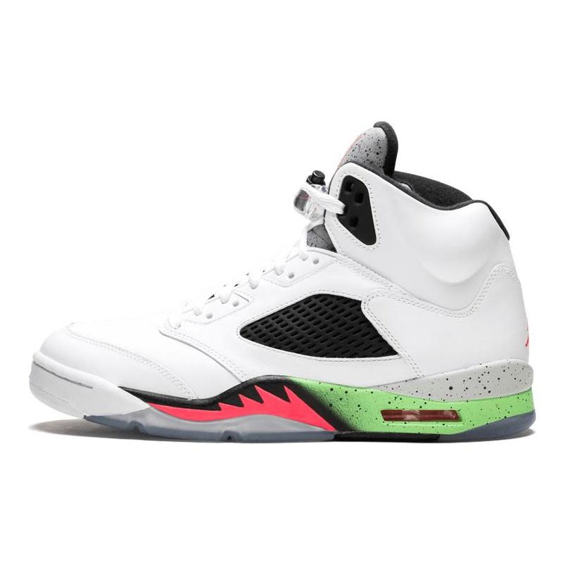 Jordan 5 Ретро Ядовито-зеленый 136027-115