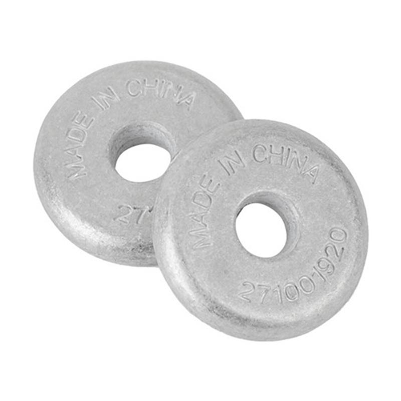 UI-10Pcs Motorboat Anode Anti-Corrosion Zinc Block 271001920 For Sea-Doo BRP RXP RXT GTI GTX Anode Zinc
