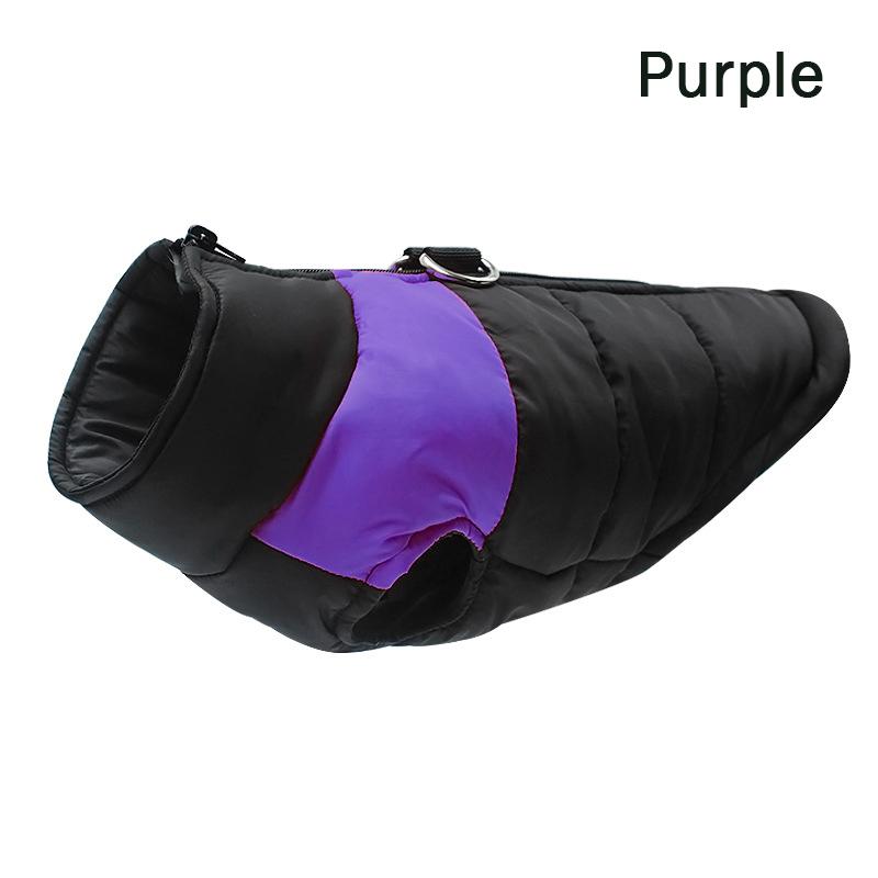 Waterproof Dog Clothes Zipper Jacket Coat For Small Medium Large Dogs Winter Warm Pet Clothing for Dog Costume Vest