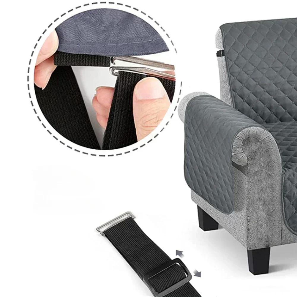 Waterproof Bed Cover for Dogs Quilted Anti-wear L Shape Protect Couch Cover for Dog Pet Kids Recliner Armchair Furniture