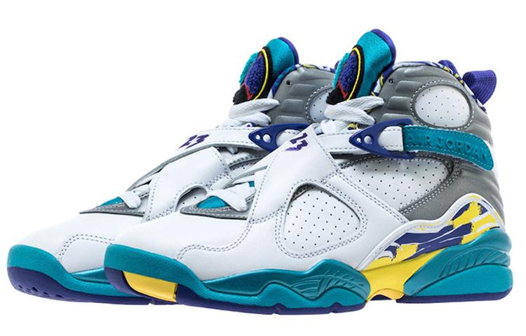 Jordan 8 Ретро Белый Аква 2019 Женские CI1236-100
