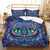 Boy/Girl Duvet Cover Set Home Textile Suit Gradient Cat Paw Print Bone Child Quilt Cover Bed Sets Animal Cat Comforter Cover New