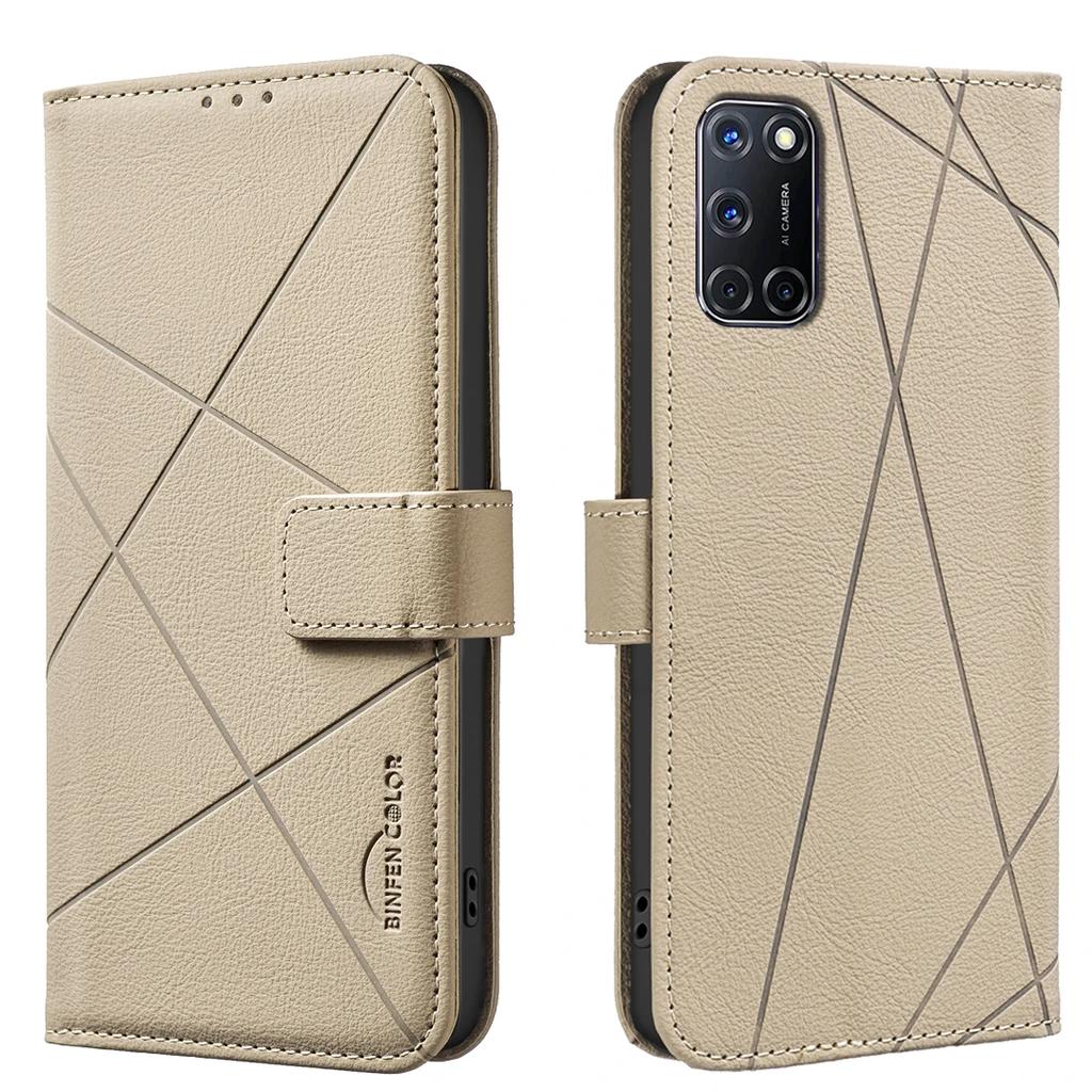 Кожаный чехол-книжка с магнитным клапаном и держателем для карт для OPPO A72 A52 A92 A1 F23 F19 4G F19 Pro F19 Pro Plus A74 4G Funda