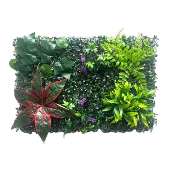 40x60CM Artificial Plants Wall Panel Realistic Fake Greenery Grass Wall