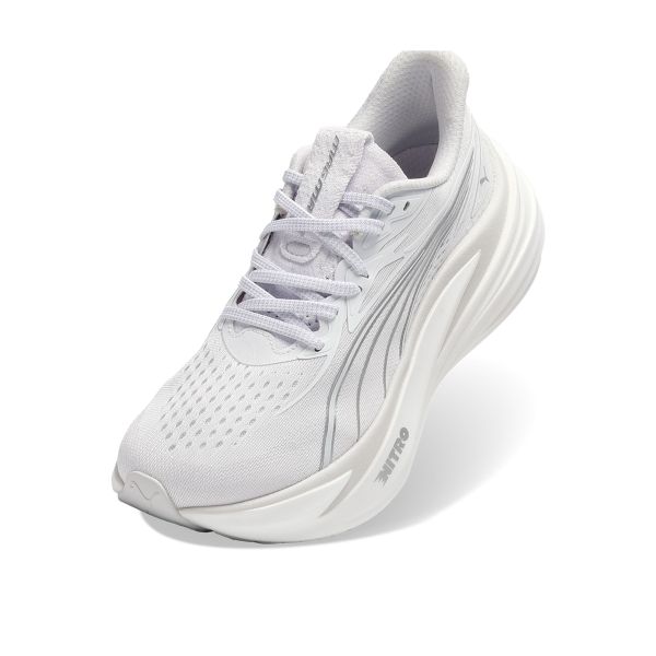 Puma MagMax Nitro 2 White Silver Women Sneakers Puma-White Puma-Silver 312126-02