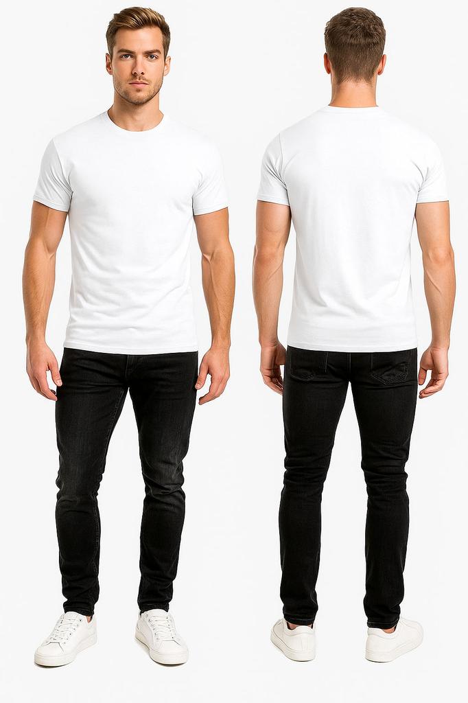 Men' T-shirt Set of 4 Colors - Size