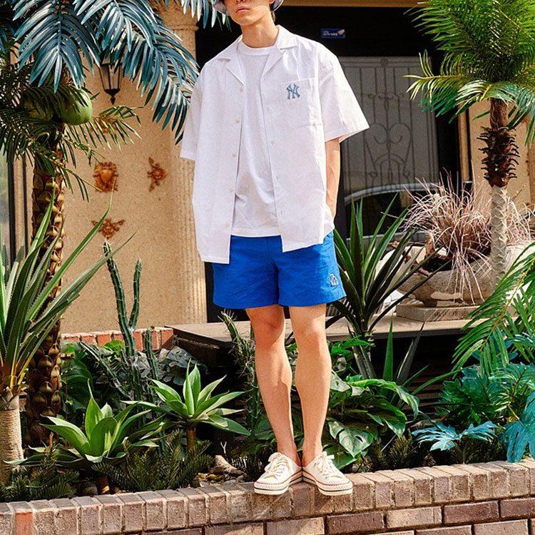 MLB Casual Shorts Unisex Blue Moderate 31SMU2131-07U
