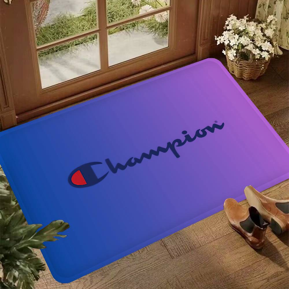 Логотип бренда C-Champion Коврик для пола Прямоугольный Противоскользящий Домашний Мягкий Коврик для ванной Передняя дверь Внутренний Наружный Коврик el Декоративный коврик