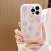 Нежные цветы Подходит для iPhone16pro Max Apple 12 Чехол для мобильного телефона 11 с 14 Браслетом Xs xr Шнурок 15
