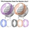 Frame TPU Protective Cover Bumper Screen Protector Soft Transparent Case for Garmin Lily 2