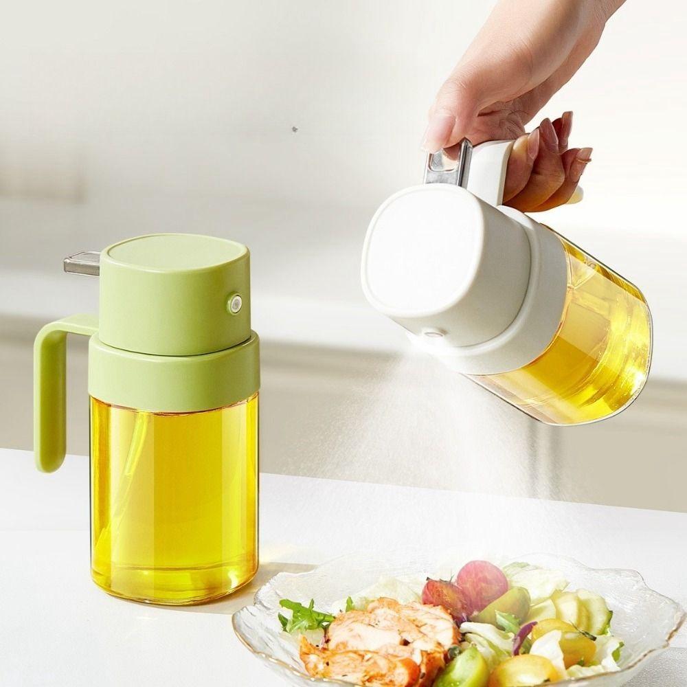 Portable Oil Spray Bottle 6.8oz/ 200ml Olive Oil Mister New Oil Sprayer for Cooking