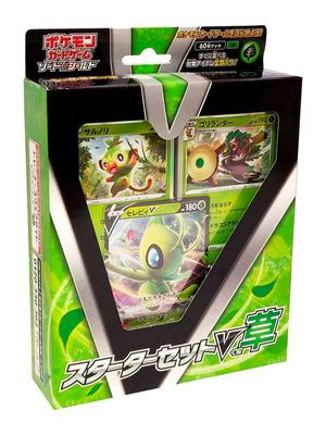 POKEMON Карточная игра Меч Щит Стартовый набор V Трава и
