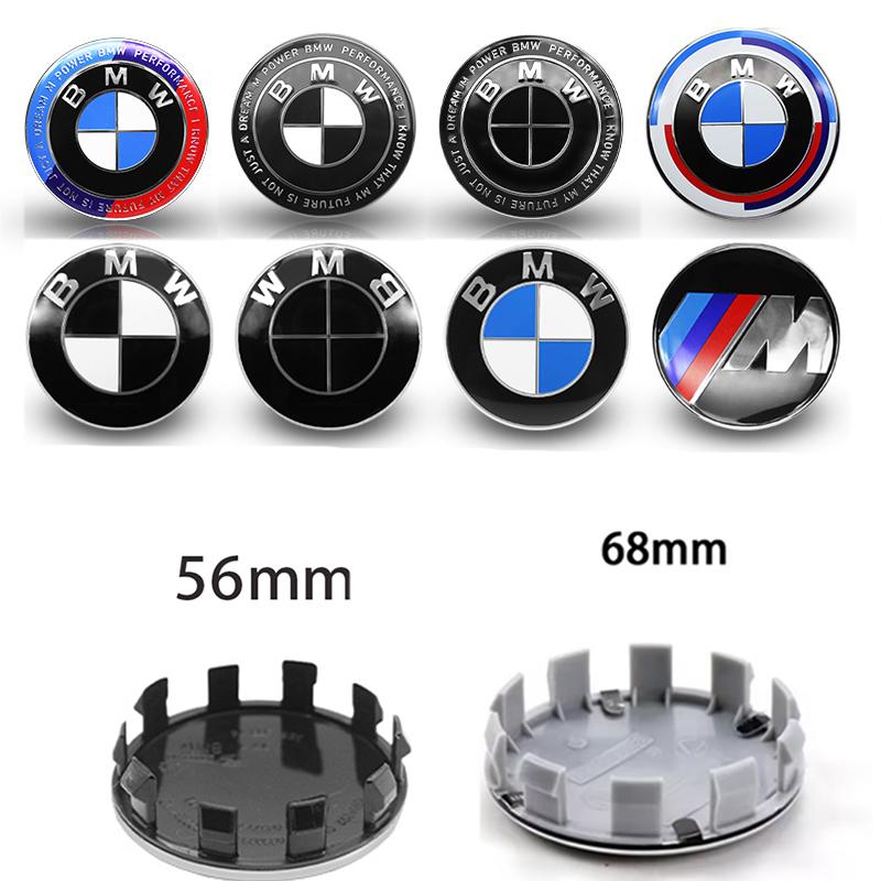 4Pcs 56MM/60MM/68MM Car Styling Wheel Center Cap Hub Cover Badge Accessories For BMW G30 G32 G01 G26 G23 G05 G06 G07 G22 F40 G02