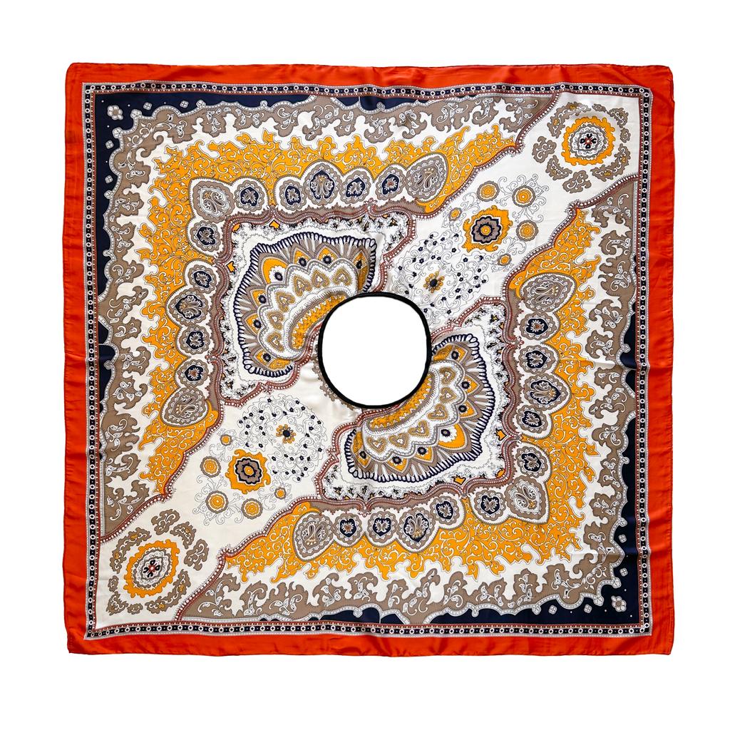 Шали Летний Пляжный Сексуальный Женский Модный Принт Шифон Свободная Блузка Солнцезащитный Комфортный Пончо Горячий