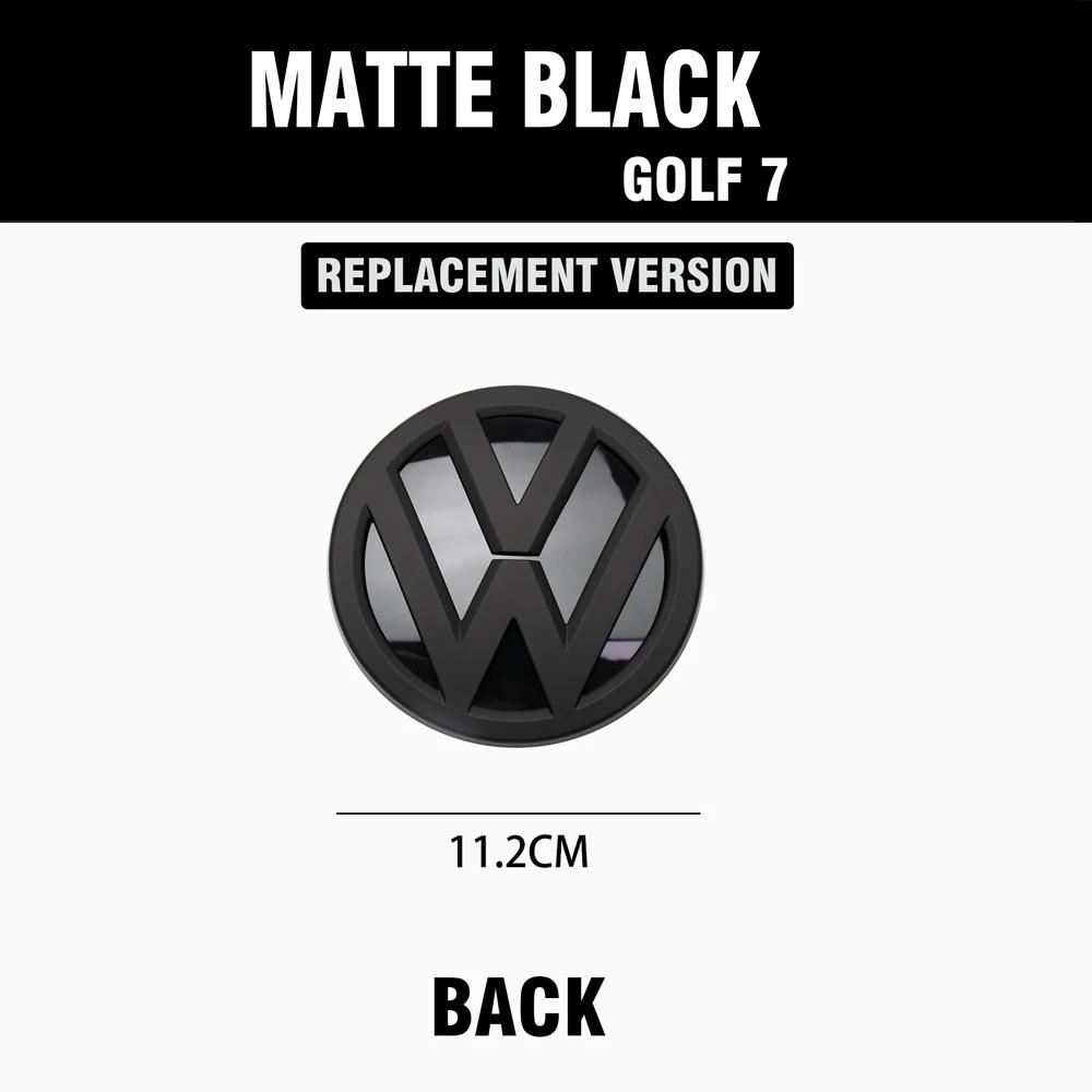 1/2Pcs For Volkswagen VW Golf 7 MK7 2014 2015 2017 2016 Car Front Bonnet Grill Rear Trunk Emblem Logo Cover Replacement Badge zr5