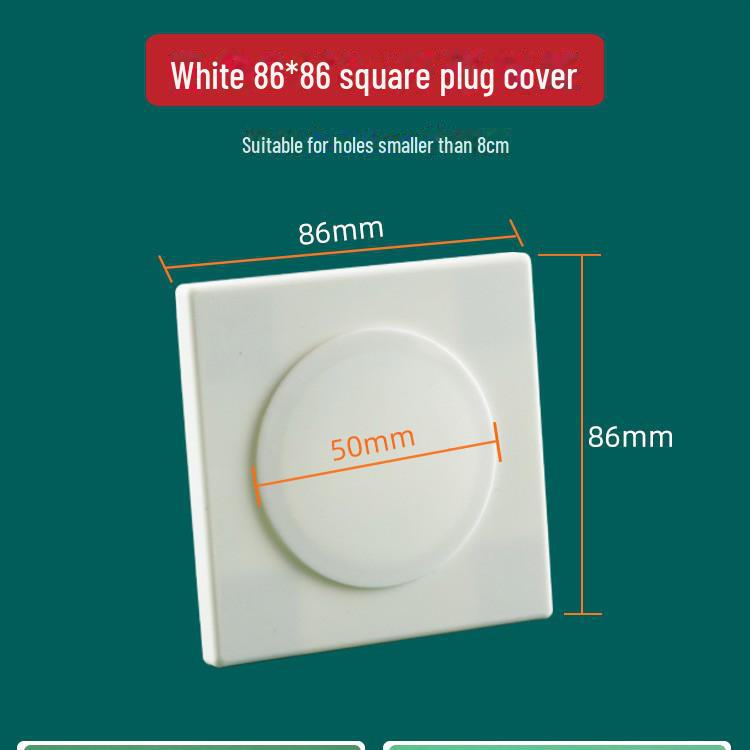 «Декоративная заглушка для отверстий в стене для труб кондиционера и крана»