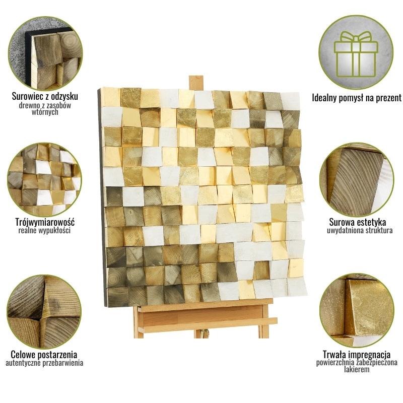 3D picture LOFT MOSAIC 4 75x75