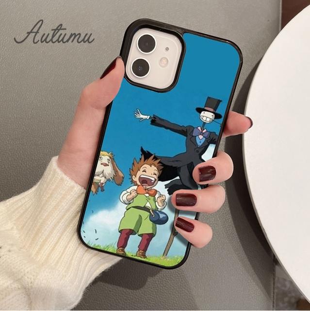 Чехол для телефона «Ходячий замок Хаула» для iPhone 11 12 13 14 Pro Max mini XR XS SE 2020 6S 7 8 Plus Samsung Galaxy S21 S22