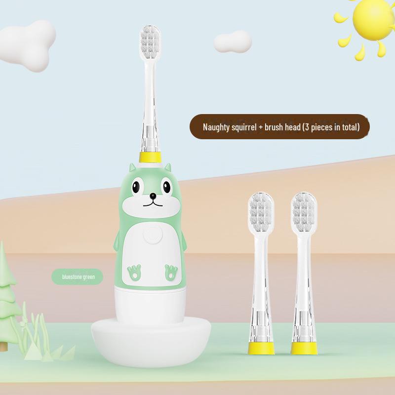 Электрическая зубная щетка Beinuo Kids' Sonic — умная, перезаряжаемая, автоматическая