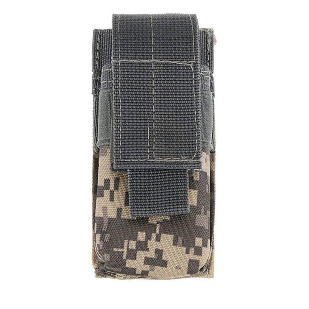 Тактическая сумка-подсумок из нейлона 600D для охоты, походов, кемпинга, фонарика, держателя ножа, мужская поясная сумка-кобура.