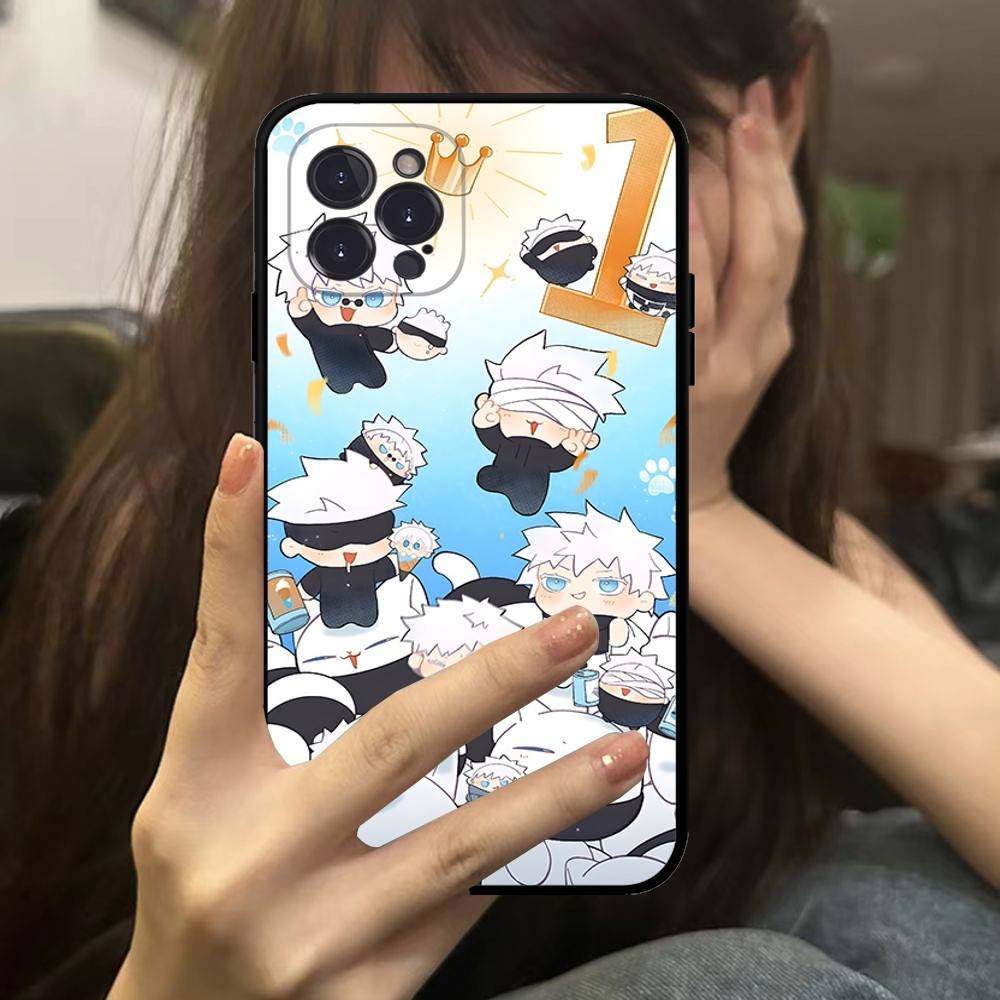 Чехол для телефона Jujutsu Kaisen Сатору Годжо Комиксы Для IPhone 13 12 11 17 Pro Max 17 15 16 14 Plus 17Air