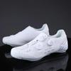 Man Road Cycling Shoes Flats Cleats Shoes Women White Speed Cycling Sneaker Self-Locking Non-slip Mountain Bicycle  Bike Shoes