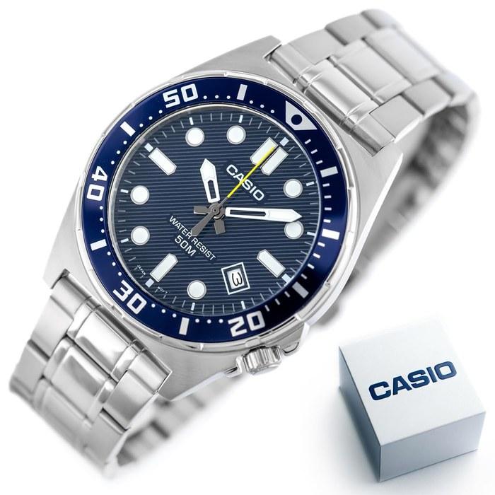 Casio Часы: Серебристый MTD-135D-2AVDF