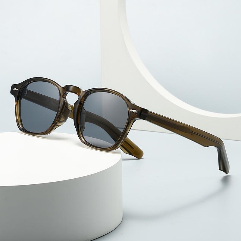 Европейский и американский модный уличный стиль ретро художественные солнцезащитные очки с акриловыми вставками современный шарм солнцезащитные очки 28058