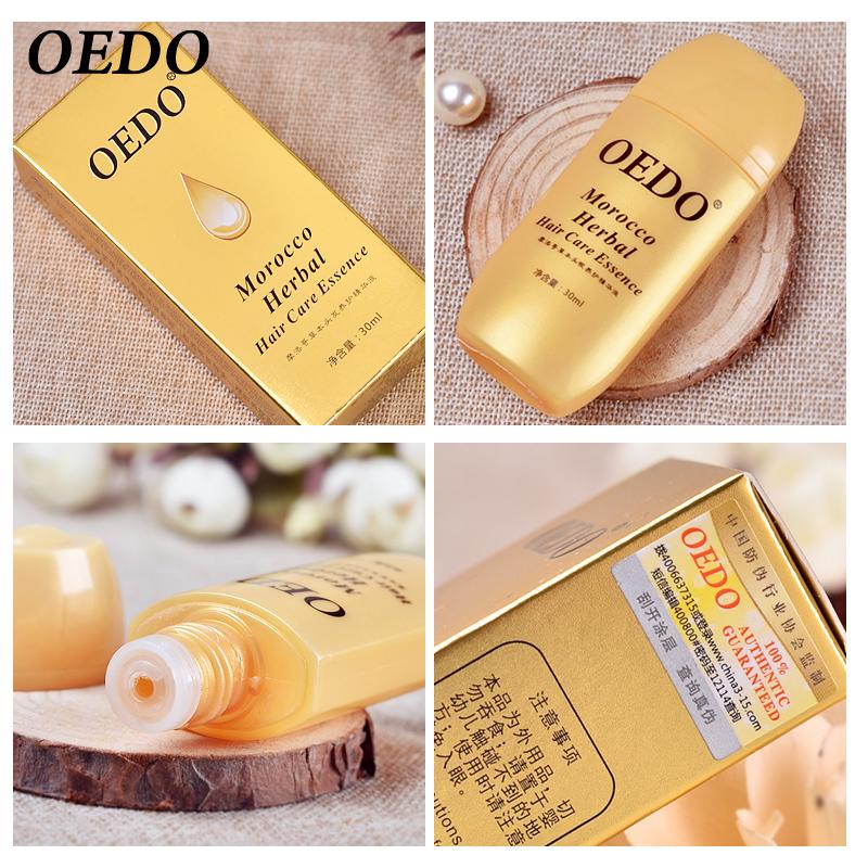 OEDO Эссенция для ухода за волосами на травах из Марокко для мужчин и женщин, быстрое мощное восстановление волос